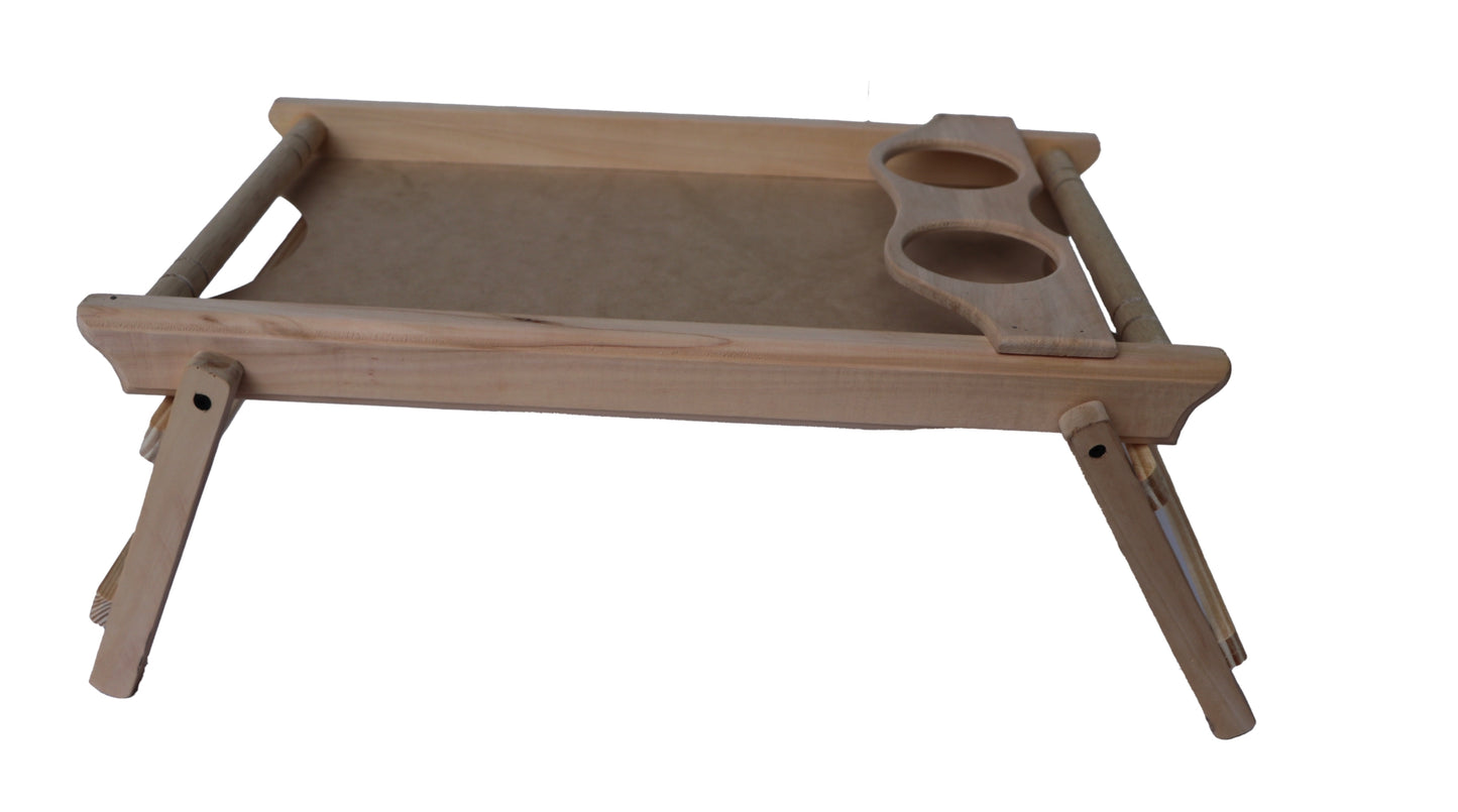 Deluxe Bed Tray w/ Folding Legs