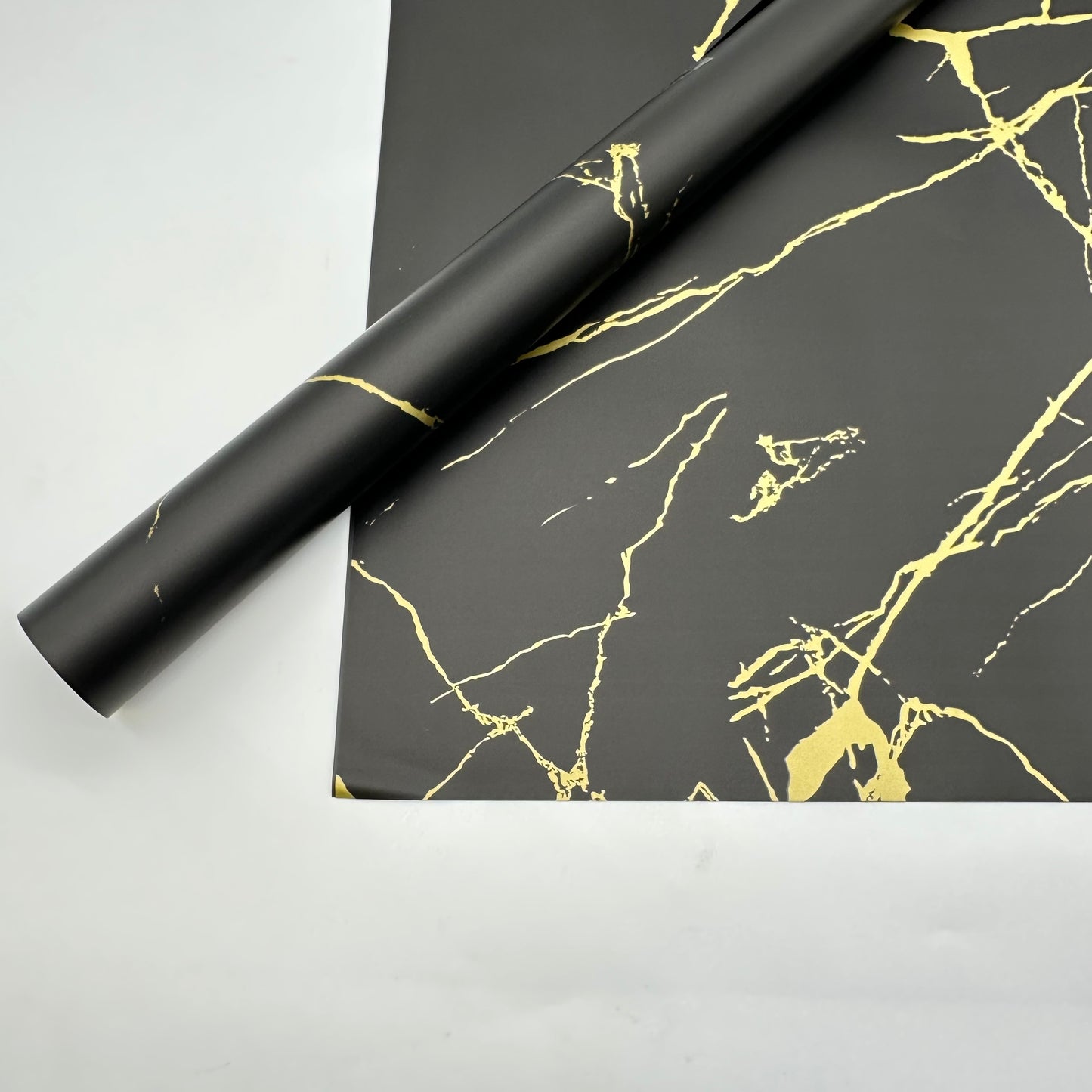 Marbled Like | Marble Design Flower Wrapping Paper Pack 20