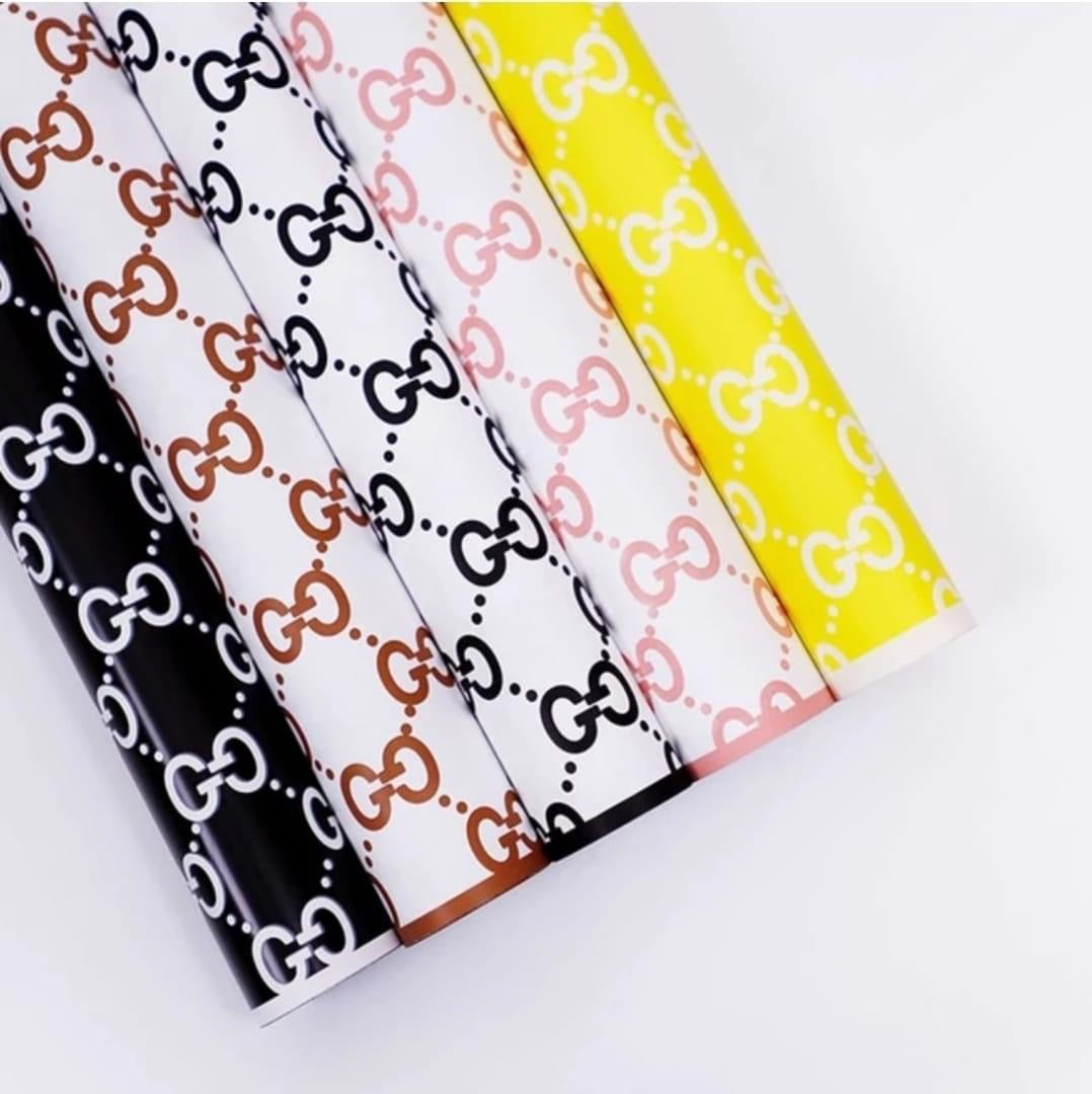Fashion G Flower Wrapping Paper Pack 10