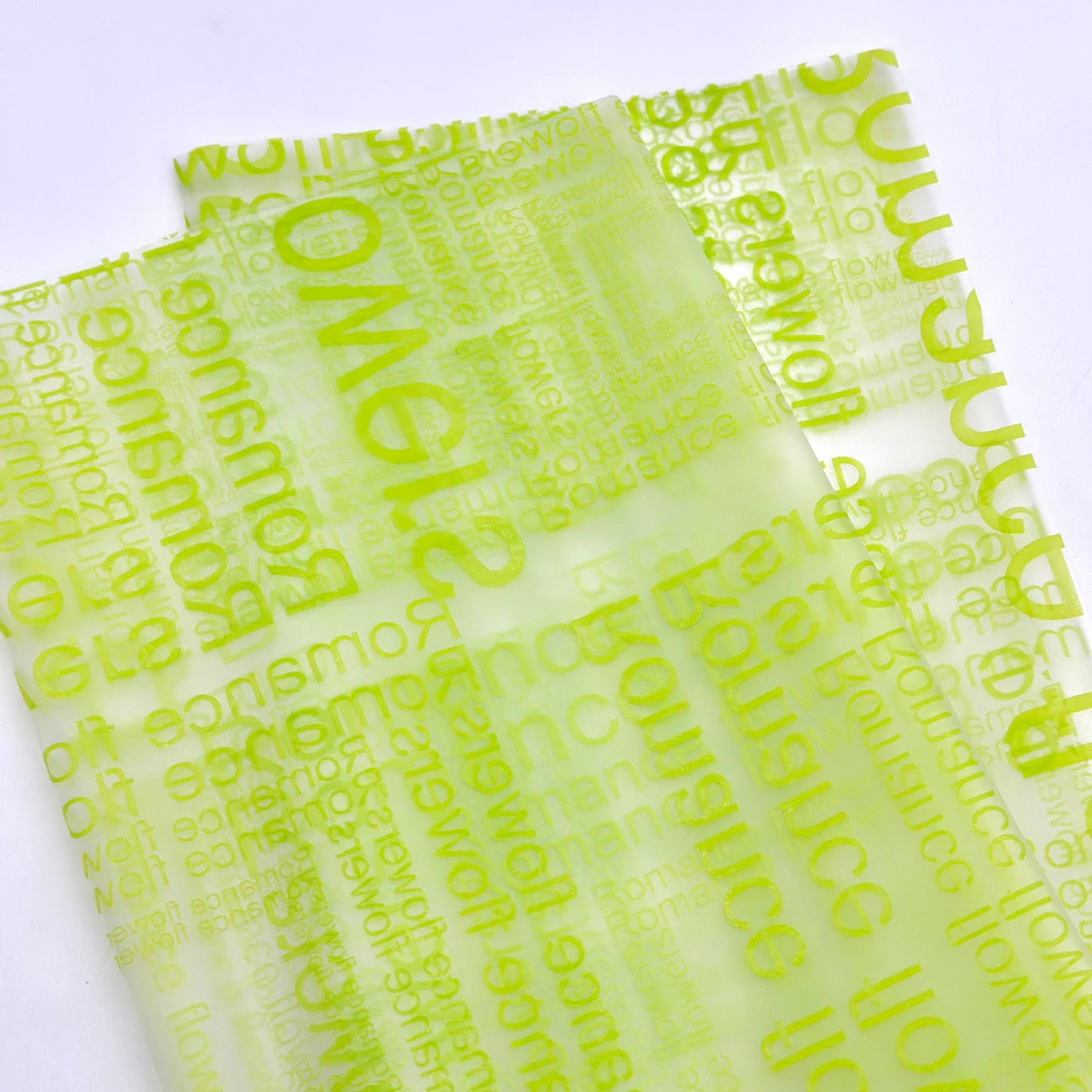 Romance Flower Wrapping Paper Pck 20