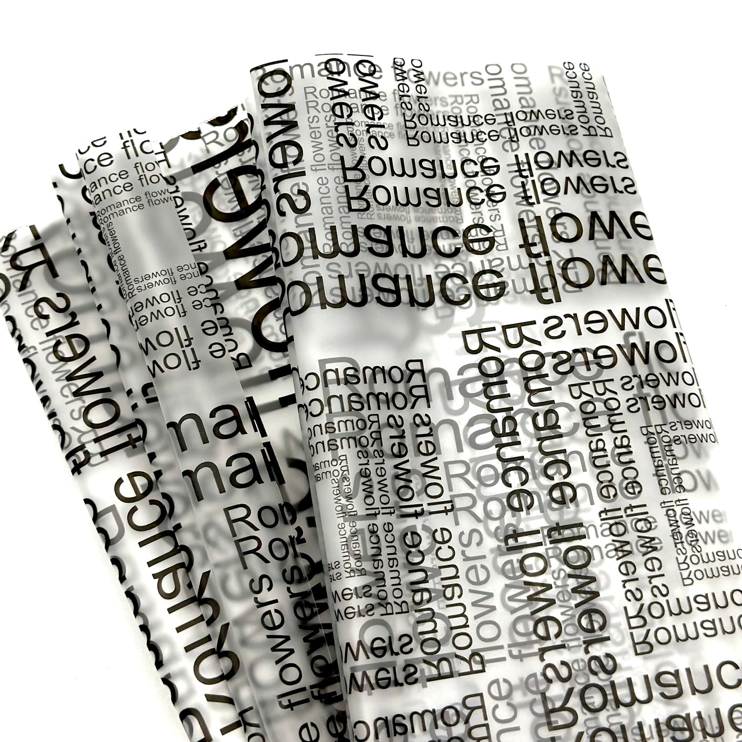 Romance Flower Wrapping Paper Pck 20