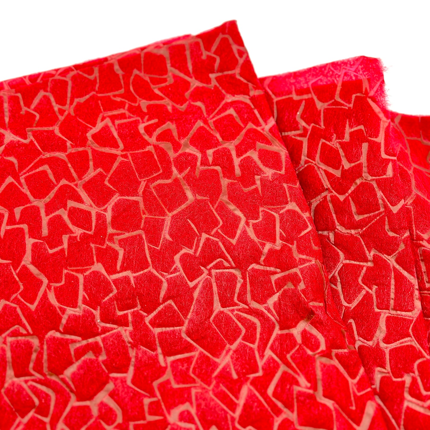 Fabric Flower Wrapping Paper Pck 20