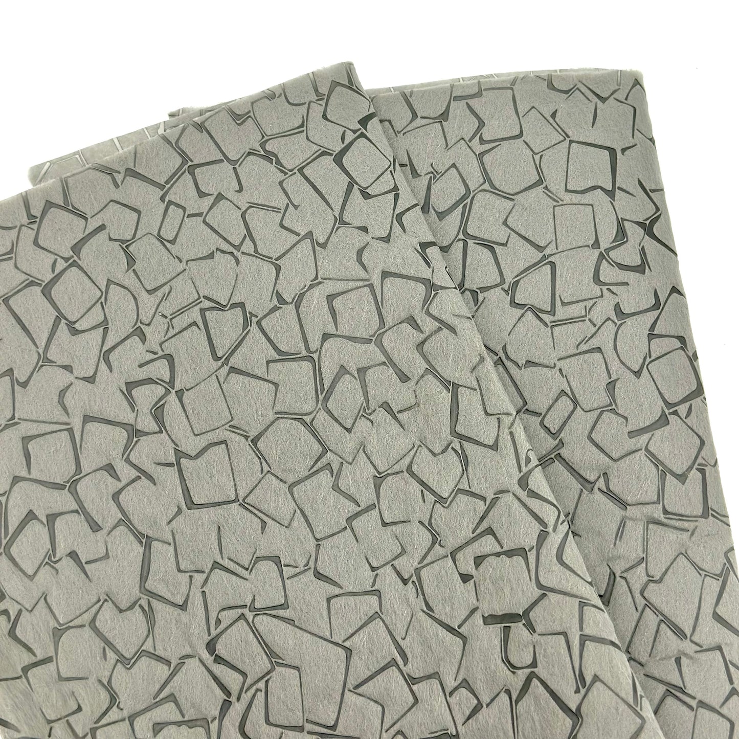 Fabric Flower Wrapping Paper Pck 20