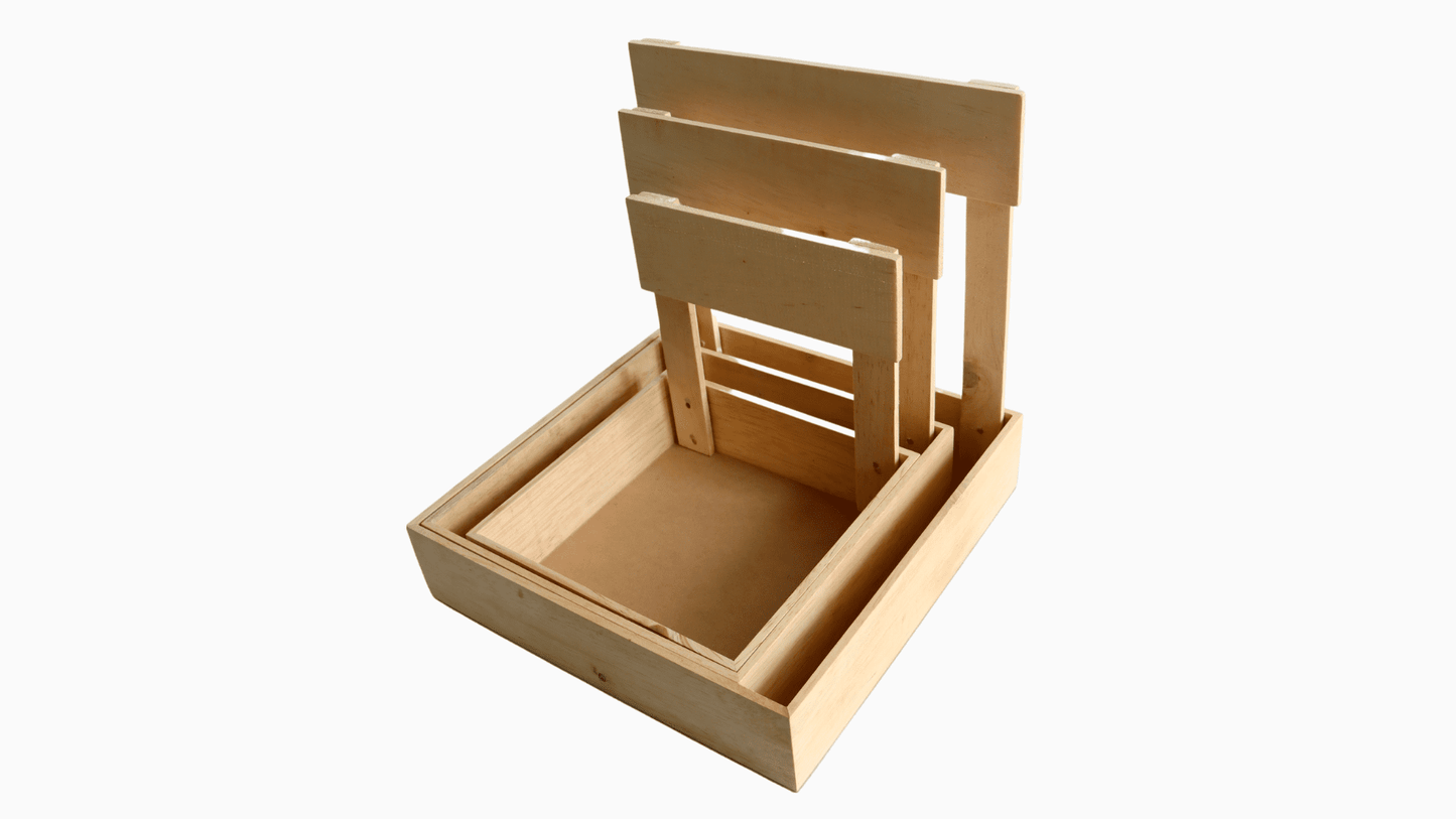 Wood Board Tray