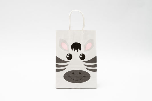 Animal Paper Bag S Pck 12