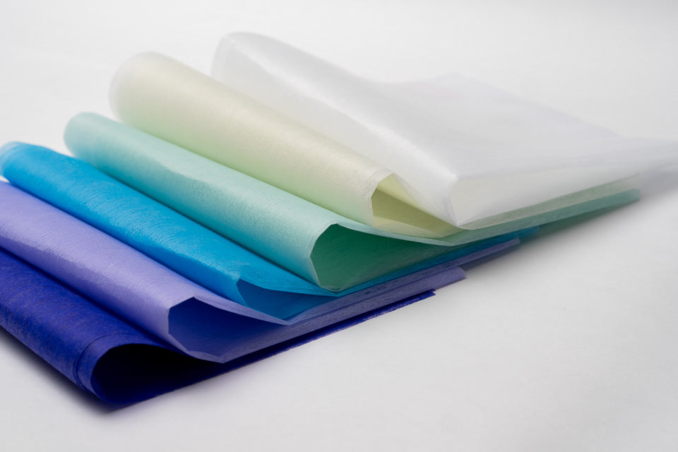 Thin Tissue Flower Wrapping Paper Pck 40