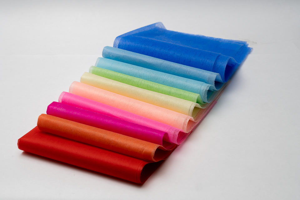 Thin Tissue Flower Wrapping Paper Pck 40
