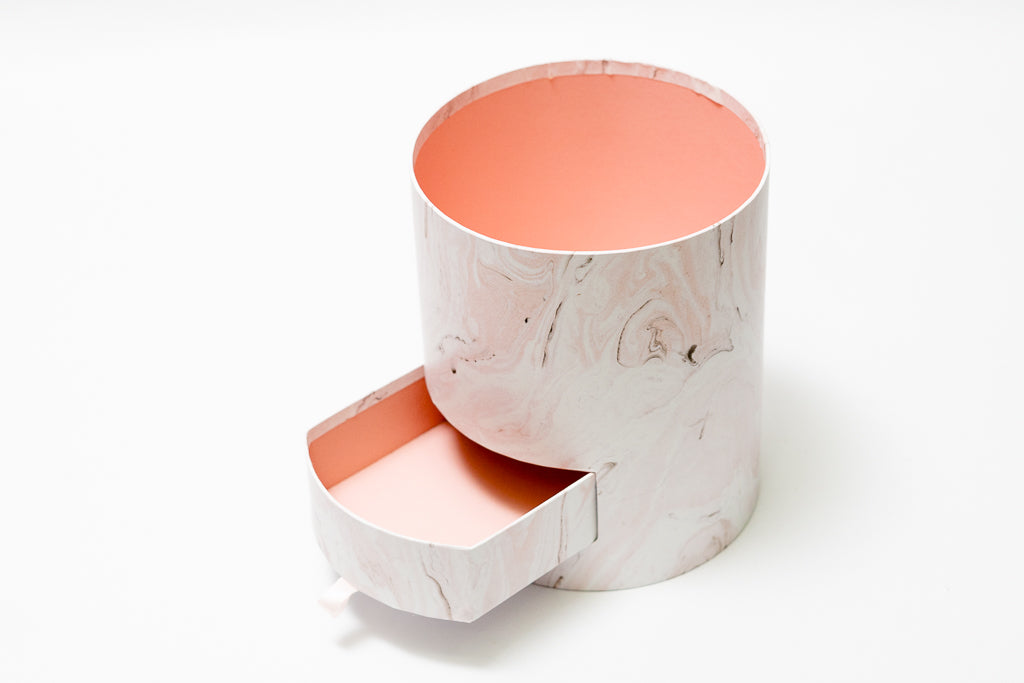 Marble Round Drawer