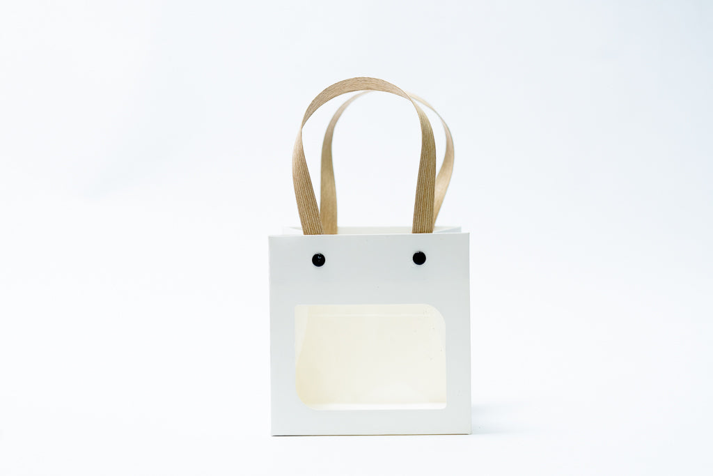 Happy Face Large White Pck 12
