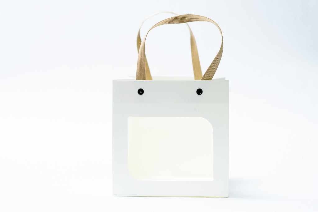 Happy Face Large White Pck 12