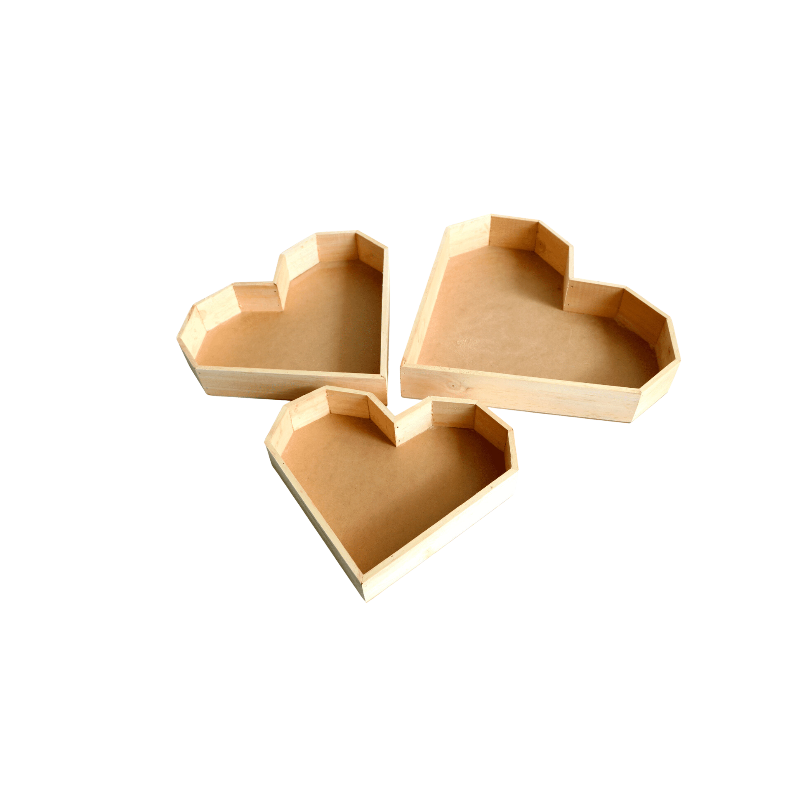 Wood Heart Shaped Tray – MRS FIESTA