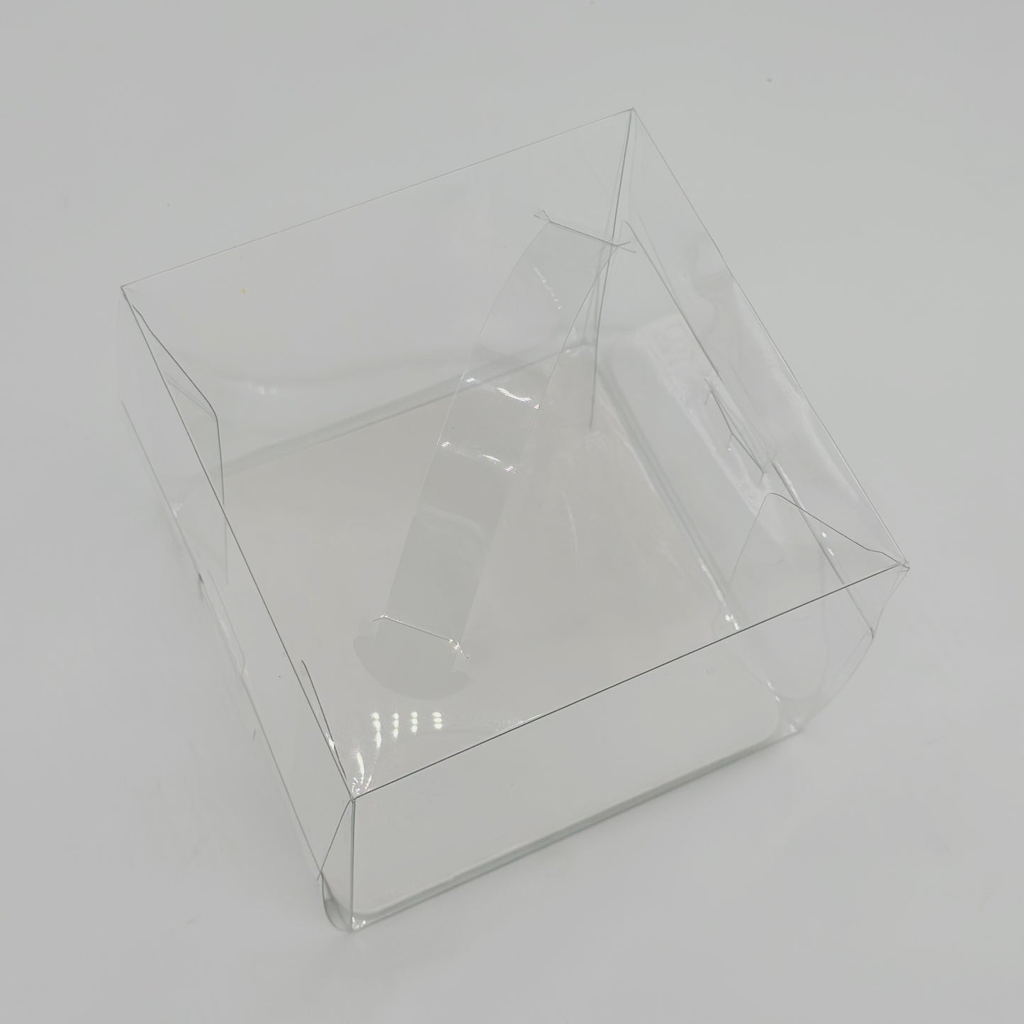 Clear Cake Box 6”