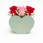 Mini heart rose set x2