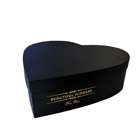 Heart Flower Box – “Beautiful Flowers For You” (XXL & XL Set)