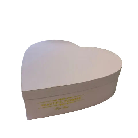 Heart Flower Box – “Beautiful Flowers For You” (XXL & XL Set)