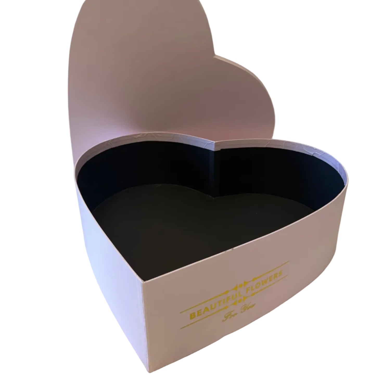 Heart Flower Box – “Beautiful Flowers For You” (XXL & XL Set)