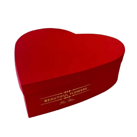 Heart Flower Box – “Beautiful Flowers For You” (XXL & XL Set)