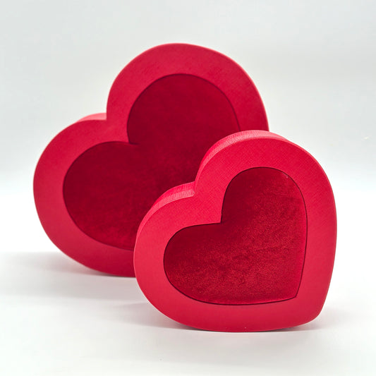 Luxury Heart Box BZ - Set of 2