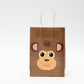 Animal Paper Bag S Pck 12