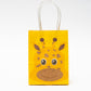 Animal Paper Bag L Pck 12