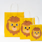 Animal Paper Bag M Pck 12