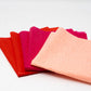 Fabric Flower Wrapping Paper  Pck 20
